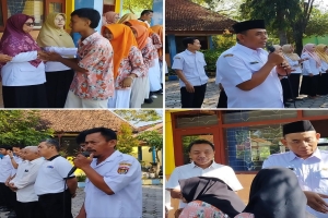 Halal Bihalal SMPN 1 Pitu: Menyambut Hari Pertama Sekolah dengan Semangat dan Kebersamaan